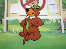 1960's YOGI BEAR kapelusz tie park billboard HANNA-BARBERA ORYGINALNA PRODUKCJA CEL na sprzedaż  Wysyłka do Poland