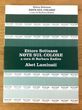 Ettore sottsass note usato  Italia