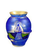 Hand painted blue for sale  Houston