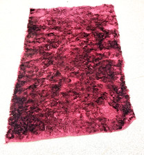 Next burgundy shaggy for sale  BASINGSTOKE