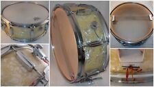 Tarola Vintage 8 Lug 5x14" Branca Pérola Marinha WMP Japão Excelente! comprar usado  Enviando para Brazil