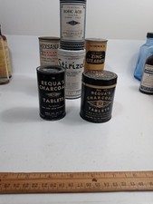Vintage medicine tins for sale  Lake Wales