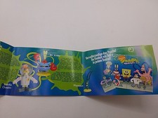 Spongebob beipackzettel 2009 gebraucht kaufen  Hohenthann