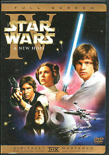 ✅ STAR WARS IV A NEW HOPE DVD (1) DISC REMASTERED VERSION FULLSCREEN PAN & SCAN comprar usado  Enviando para Brazil