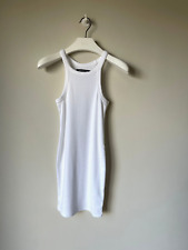 VESTIDO REGATA URBAN OUTFITTERS Colete Branco com nervuras Costas de Corrida Extra Grande/Reino Unido 4-6 💖 NOVO comprar usado  Enviando para Brazil