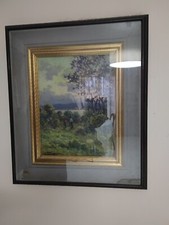 Dipinto olio leon usato  Giugliano in Campania