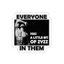 Adesivo motivazionale zyzz usato  Spedire a Italy