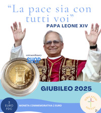 Euro 2025 giubileo usato  Roma