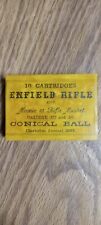 Civil war cartridge for sale  Lowellville