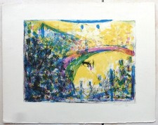 Lithographie jean marzelle d'occasion  Beaufort-en-Vallée