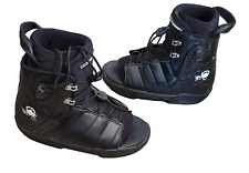Botas de wakeboard Liquid Force Shane Bonifay EUA 9-10 preto velocidade renda esportes aquáticos comprar usado  Enviando para Brazil