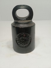Escala tipo cilindro de 5 libras peso com anel superior comprar usado  Enviando para Brazil