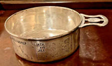 Tigela de bebê gravada rima berçário corte porringer cabo de trabalho prata esterlina 1930 comprar usado  Enviando para Brazil