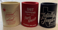 Lot vintage koozies for sale  San Antonio