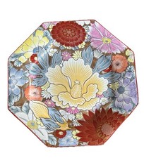 Assiette octogonal dorée d'occasion  Amiens-