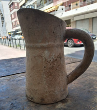 Antico boccale terracotta usato  Spadafora