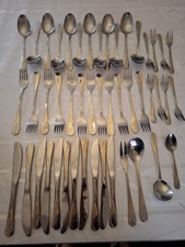 Teiliges besteck set gebraucht kaufen  Waldeck