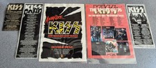Kiss tour adverts for sale  ROCHDALE