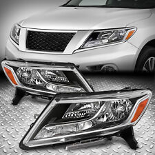 Para 13-16 Nissan Pathfinder estilo original carcaça cromada conjunto de faróis par comprar usado  Enviando para Brazil