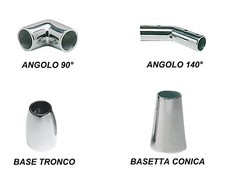 Raccordi angolo basette usato  Italia