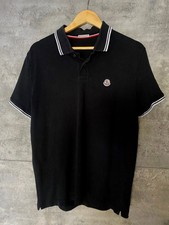 Moncler black polo for sale  DOWNPATRICK