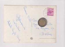 Cartolina spedita pomarico usato  Viola
