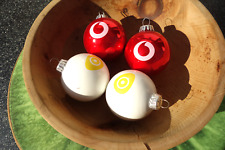 Weihnachtskugeln rot 2 gebraucht kaufen  München