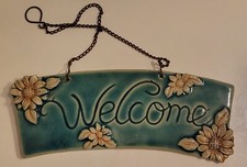 Vintage ceramic welcome for sale  Kernersville