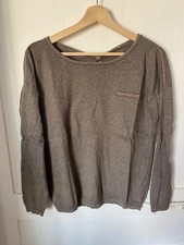Pull laine marron d'occasion  Fontvieille