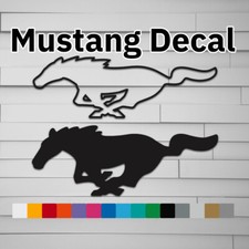 Decalcomania mustang mache usato  Spedire a Italy
