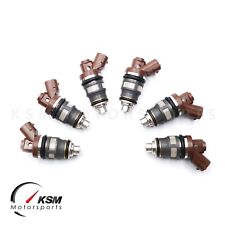 Injetores de combustível de alimentação lateral Denso ajuste 6 x 440cc para TOYOTA Supra 2JZ 1JZ GTE 1J 2J comprar usado  Enviando para Brazil