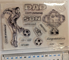 Silicone clear stamps for sale  TIPTON