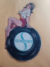 Reklama Semperit Pin-up Tin Sign Lata 50 60 Tablica Reklamowa Vintage  na sprzedaż  PL