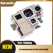 Conjunto de câmera para Samsung Galaxy S21 Ultra 5G SM-G998B módulo de câmera de reparo de telefone comprar usado  Enviando para Brazil
