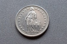 Helvetia 1968 franc usato  Noceto