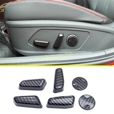 Guarnições de tampa de interruptor de ajuste de assento elétrico de fibra de carbono para Hyundai Sonata 2020-2023 comprar usado  Enviando para Brazil