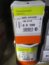 Holzschrauben pakete sechskant gebraucht kaufen  Osnabrück