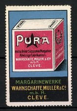 Reklamemarke pura extra gebraucht kaufen  Berlin