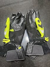 SPIDI Carbo 5 luvas masculinas de corrida de couro para motocicleta Reino Unido 8 / EUA médias comprar usado  Enviando para Brazil
