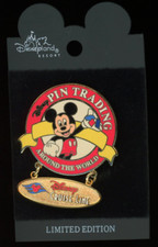 Pin 2002 DCL Cruise Line Trading Around the World Mickey LE 500 Disney 16640 comprar usado  Enviando para Brazil