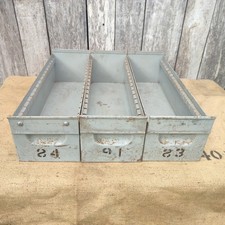 Vintage metal grey for sale  LIVERPOOL