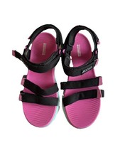 Sandálias Skechers 9 tapete de ioga caminhada anabela alças ajustáveis atléticas comprar usado  Enviando para Brazil