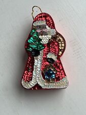 Sequin santa claus for sale  Wilbraham