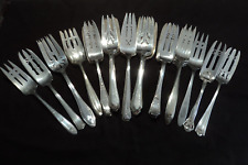 Usado, Lote de 38 talheres Silverplate garfos perfurados para servir bolo grau mesa comprar usado  Enviando para Brazil