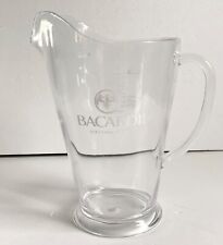 Bacardi jug clear for sale  CUPAR