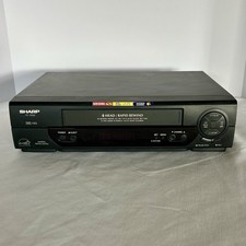 SHARP 4-HEAD VCR S-VHS vídeo cassete VHS HQ player VC-A592U testado sem controle remoto comprar usado  Enviando para Brazil