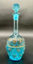 Antique blue glass d'occasion  Expédié en Belgium