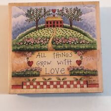 Garden rubber stamp for sale  Holland Patent