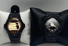 Relógio feminino Casio dois analógico digital sortido aço inoxidável comprar usado  Enviando para Brazil