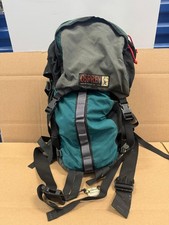 Usado, Mochila de caminhada vintage anos 90 Osprey Vector One Finesse acampamento preta azul tamanho M comprar usado  Enviando para Brazil